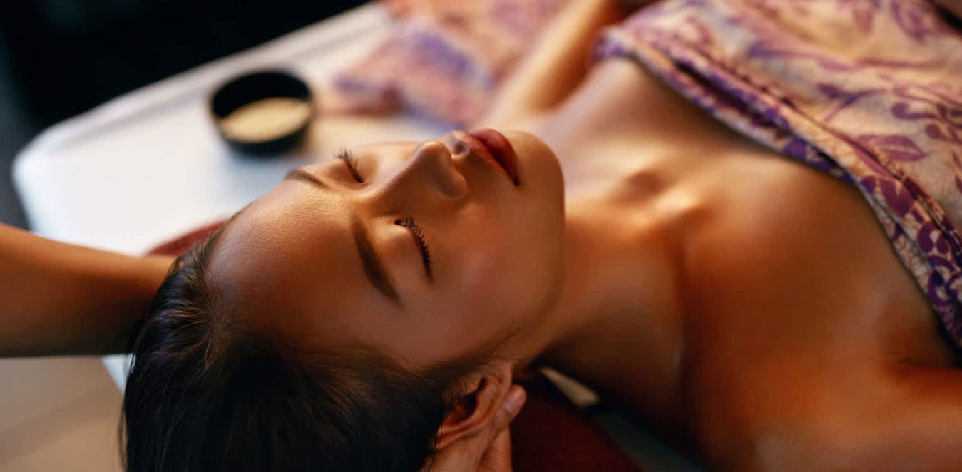 15 min Head & Neck massage  How to Give Relaxing Thai Massage 